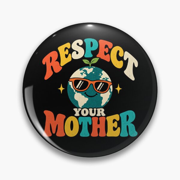 Item preview, Respect Your Mother Earth Sunflower Nature Lover designed and sold by Kladhadredo.