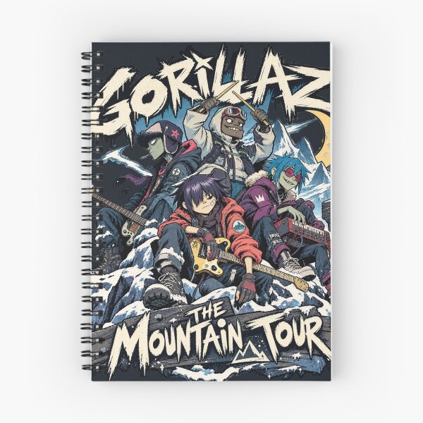 Item preview, Gorillaz The Mountain Tour designed and sold by AndyGordon125.