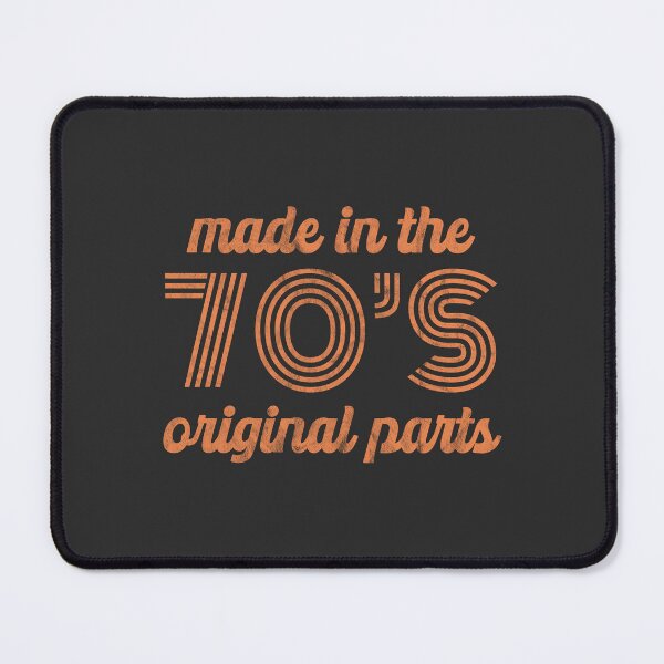 Item preview, Made in the 70s Original Parts Vintage 1970s Birthday Retro Gift #2 designed and sold by SalahBlt.