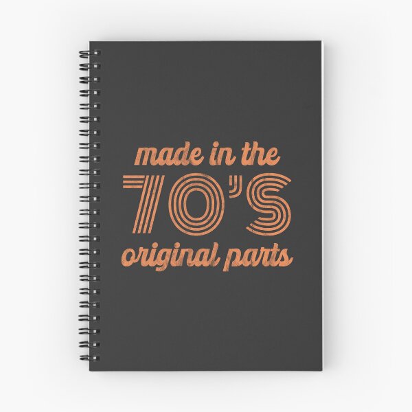 Item preview, Made in the 70s Original Parts Vintage 1970s Birthday Retro Gift #2 designed and sold by SalahBlt.