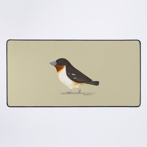 Item preview, White Rumped Tanager Bird designed and sold by julianamotzko.