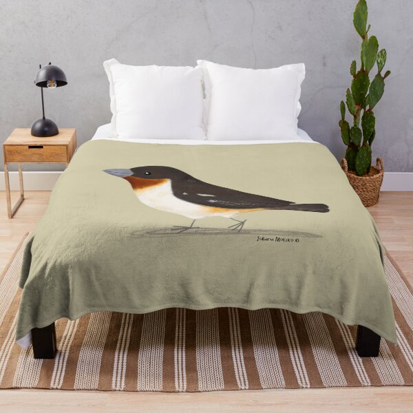 Item preview, White Rumped Tanager Bird designed and sold by julianamotzko.