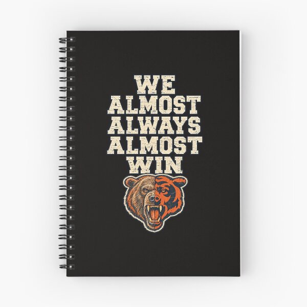 Item preview, Chicago Football We Almost Always Almost Win Funny Bear Graphic designed and sold by PunPals-Art.