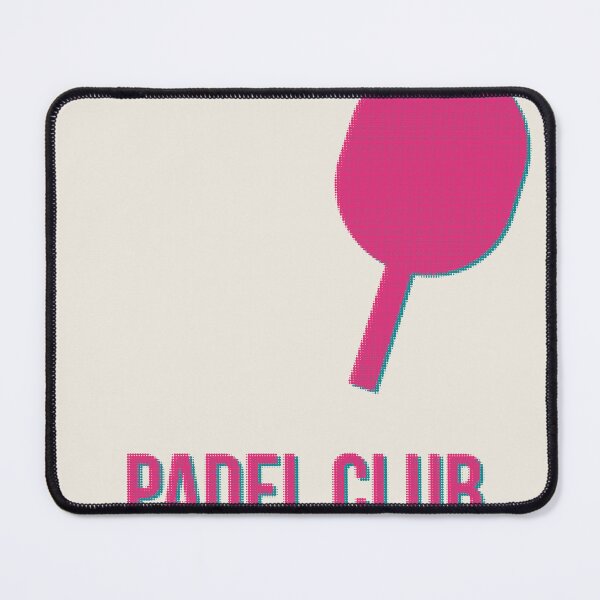 Item preview, Padel Club Riso Print Racket Design designed and sold by CourtCultureHQ.
