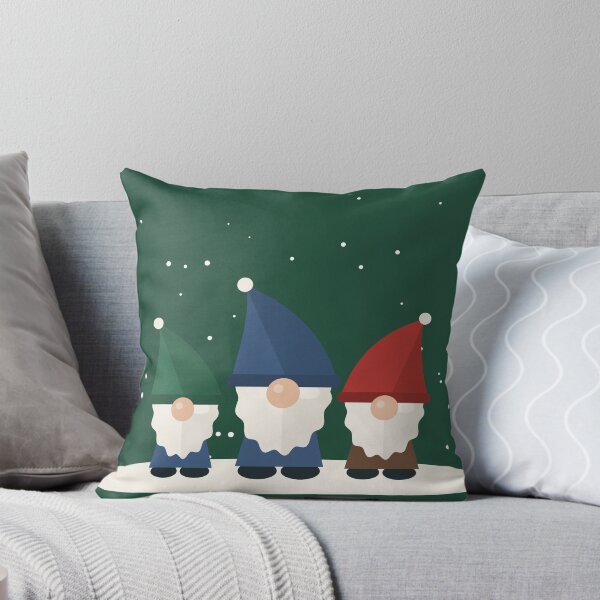 Item preview, Buon Natale Three Christmas Gnomes designed and sold by ChromaLens.
