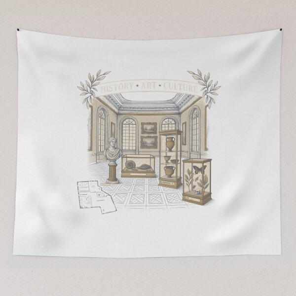 Item preview, History Art Culture Museum designed and sold by MooonTees.