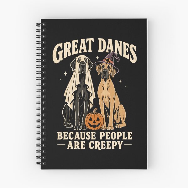 Item preview, Great Dane Because People Are Creepy Funny Halloween Dog designed and sold by Kladhadredo.
