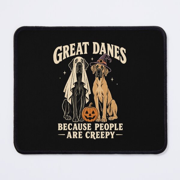 Item preview, Great Dane Because People Are Creepy Funny Halloween Dog designed and sold by Kladhadredo.