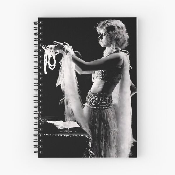 Item preview, 1926 silent film actress Corinne Griffith dressed in an ornate, jeweled flapper-era costume black and white photograph designed and sold by Astrid Arkhangelsky.