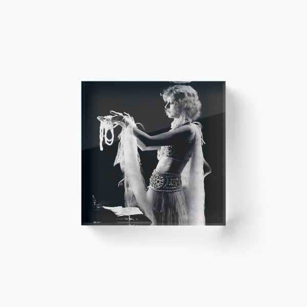 Item preview, 1926 silent film actress Corinne Griffith dressed in an ornate, jeweled flapper-era costume black and white photograph designed and sold by Astrid Arkhangelsky.