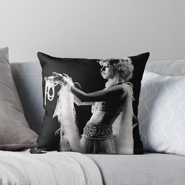 Item preview, 1926 silent film actress Corinne Griffith dressed in an ornate, jeweled flapper-era costume black and white photograph designed and sold by Astrid Arkhangelsky.
