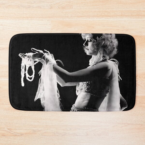 Item preview, 1926 silent film actress Corinne Griffith dressed in an ornate, jeweled flapper-era costume black and white photograph designed and sold by Astrid Arkhangelsky.