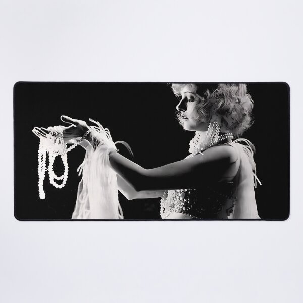 Item preview, 1926 silent film actress Corinne Griffith dressed in an ornate, jeweled flapper-era costume black and white photograph designed and sold by Astrid Arkhangelsky.
