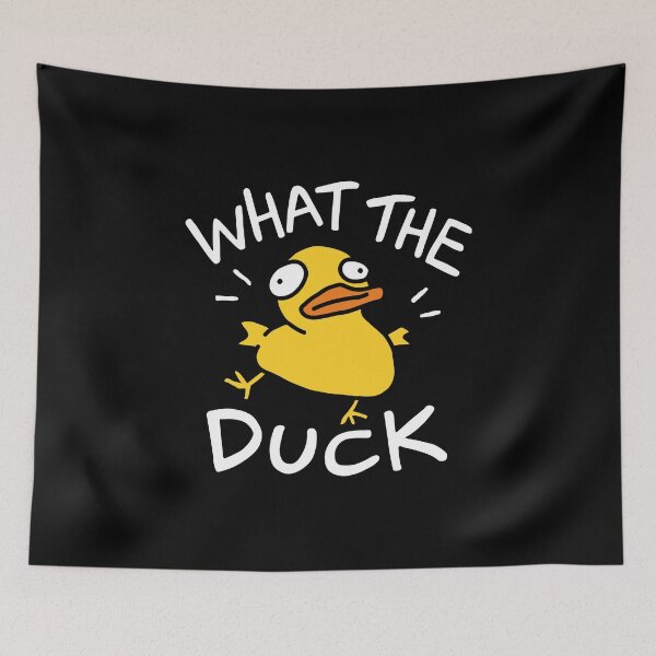 Item preview, What The Duck Funny Quack  designed and sold by NQArtist.