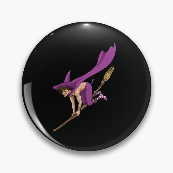Item preview, Witch Flying Broom Halloween designed and sold by Slavi-ART.
