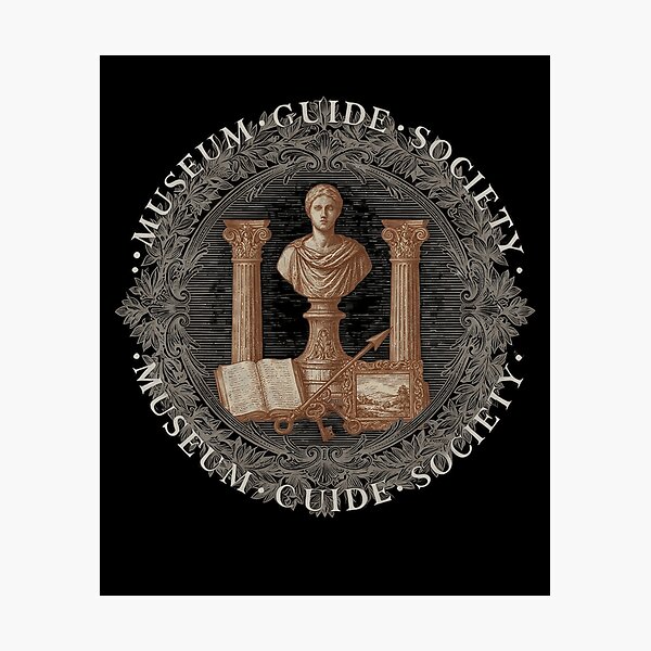 Item preview, Museum Guide Society Museum designed and sold by MooonTees.