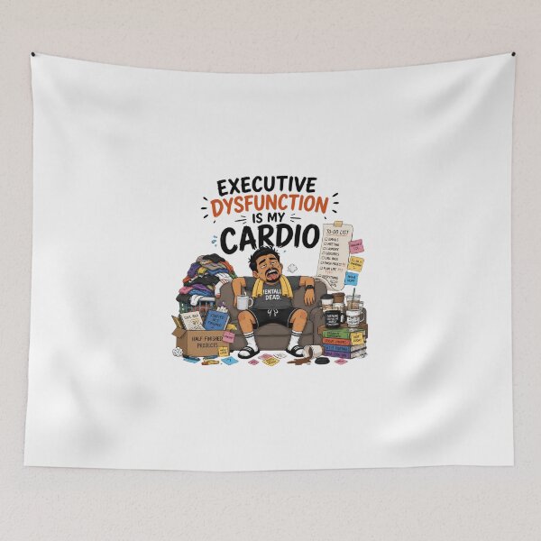 Item preview, Executive Dysfunction Is My Cardio Funny ADHD Humor For Men designed and sold by Créative touche .
