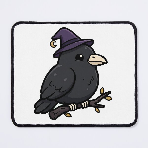 Item preview, Raven in a Witch Hat designed and sold by Rariks.
