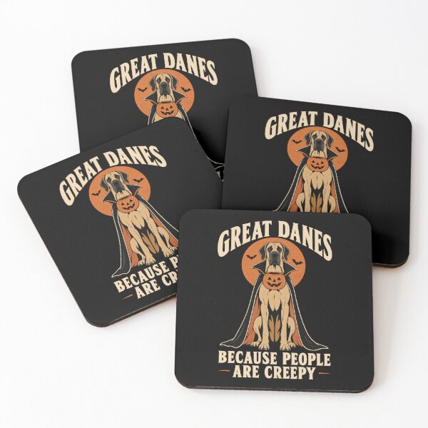 Item preview, Great Dane Because People Are Creepy Funny Halloween Dog designed and sold by Kladhadredo.