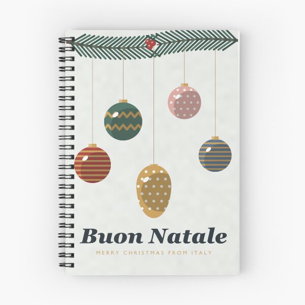 Item preview, Buon Natale Retro Christmas Ornaments designed and sold by ChromaLens.