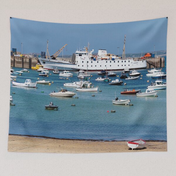 Item preview, The Scillonian III Ferry in the Isles of Scilly designed and sold by Terri Waters Photography & Design.