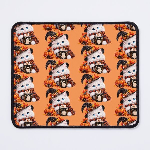 Item preview, Spooky Autumn Coffee Cat – Witchy Splash Art designed and sold by Tianjie-Yishu.