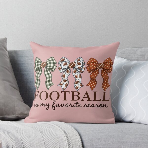 Item preview, Football Is My Favorite Season Coquette Bows Game Day designed and sold by PunPals-Art.