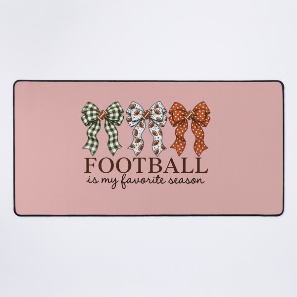 Item preview, Football Is My Favorite Season Coquette Bows Game Day designed and sold by PunPals-Art.