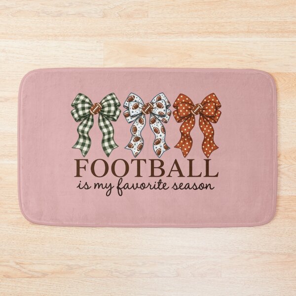 Item preview, Football Is My Favorite Season Coquette Bows Game Day designed and sold by PunPals-Art.