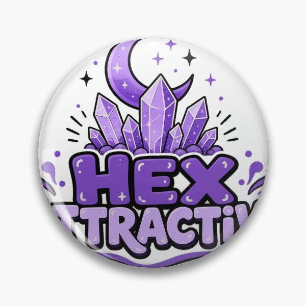 Item preview, Hex Attractive Crystal Moon Witch Humor Tee designed and sold by GSideArtStore.