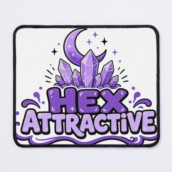 Item preview, Hex Attractive Crystal Moon Witch Humor Tee designed and sold by GSideArtStore.