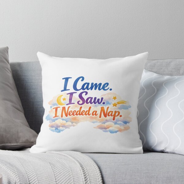 Item preview, I Came, I Saw, I Needed a Nap – Funny Sleep & Lazy Quote designed and sold by Amsafjol.