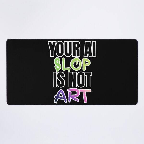 Item preview, Your AI Slop Is Not Art designed and sold by ClarissaDoodles.