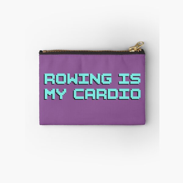 Item preview, Rowing Is My Cardio – Bold Typography Sticker designed and sold by tviyluv.