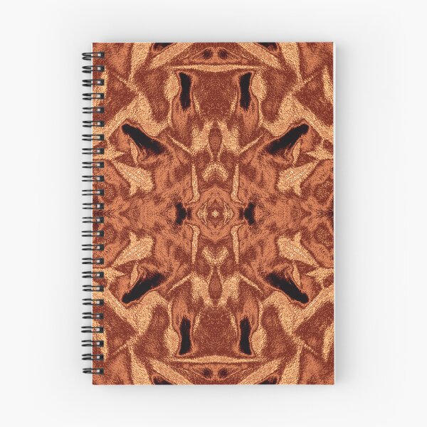 Item preview, Copper Damask Kaleidoscope – Botanical Pattern designed and sold by SulkaCreative.