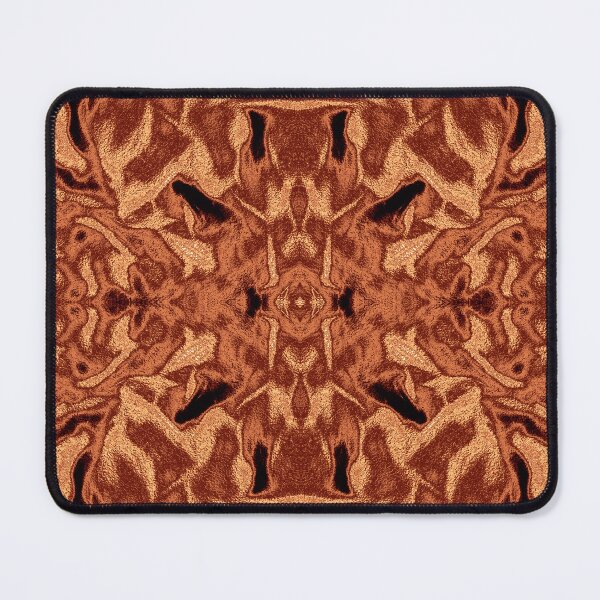 Item preview, Copper Damask Kaleidoscope – Luxurious Botanical Pattern designed and sold by SulkaCreative.