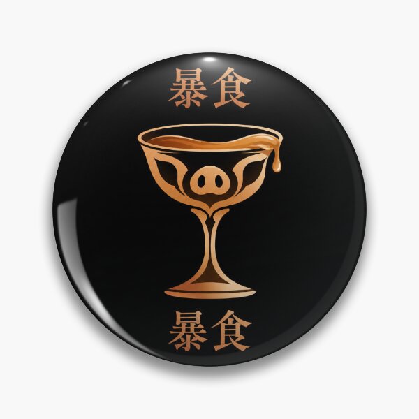 Item preview, Gluttony – Seven Deadly Sins Emblem designed and sold by Leika45.
