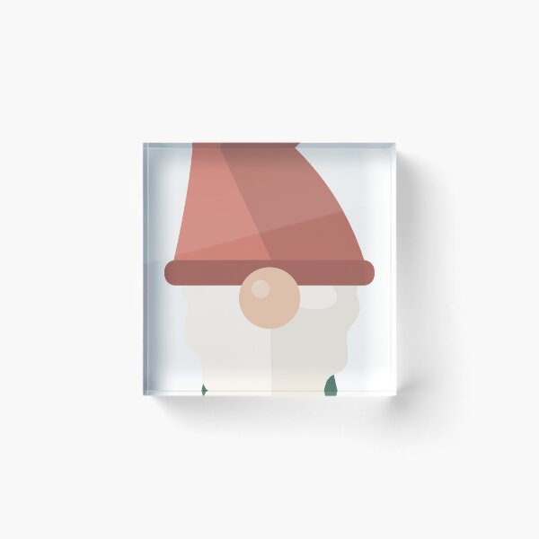 Item preview, Nordic Christmas Gnome Sticker designed and sold by ChromaLens.