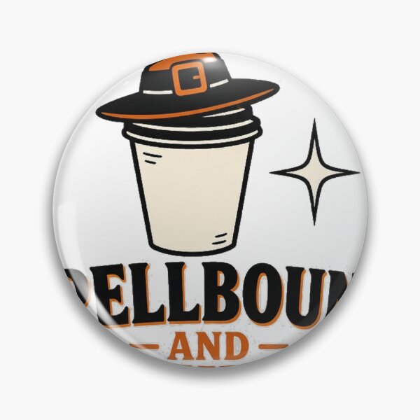 Item preview, Spellbound and Caffeinated Witch Coffee Halloween Tee designed and sold by GSideArtStore.