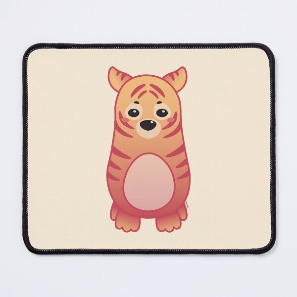 Item preview, Cute Pastel Baby Tiger- Kawaii Chibi illustration designed and sold by Agamaji.
