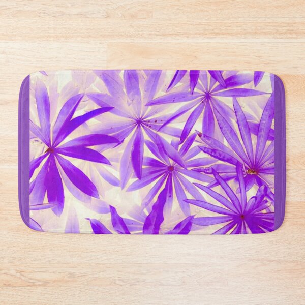 Item preview, Purple Tropical Leaf Pattern designed and sold by Dew Drop Designs.