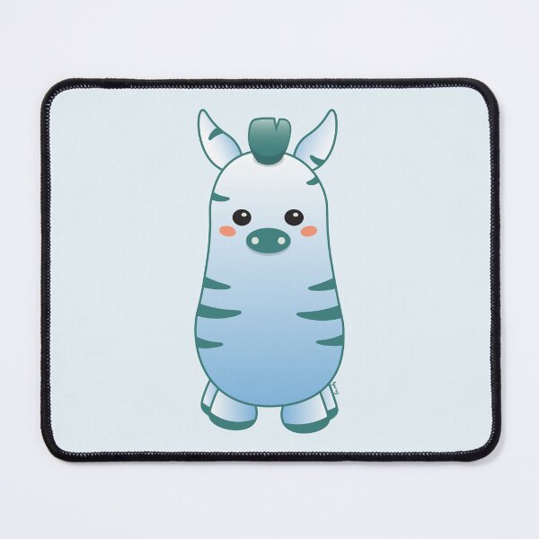 Item preview, Cute Pastel Baby Zebra - Kawaii Chibi illustration designed and sold by Agamaji.