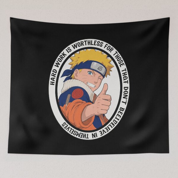 Item preview, Naruto Believe In Yourself designed and sold by Yetlenownew1959.