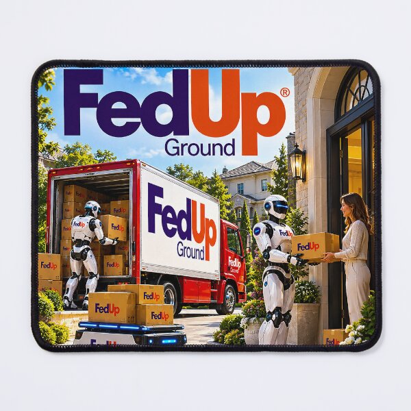 Item preview, FedUp Ground - Home Delivery designed and sold by DBM Photo Art 1.