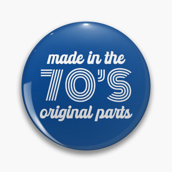 Item preview, Made in the 70s Original Parts Vintage 1970s Birthday Retro Gift #3 designed and sold by SalahBlt.