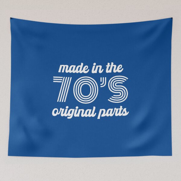 Item preview, Made in the 70s Original Parts Vintage 1970s Birthday Retro Gift #3 designed and sold by SalahBlt.