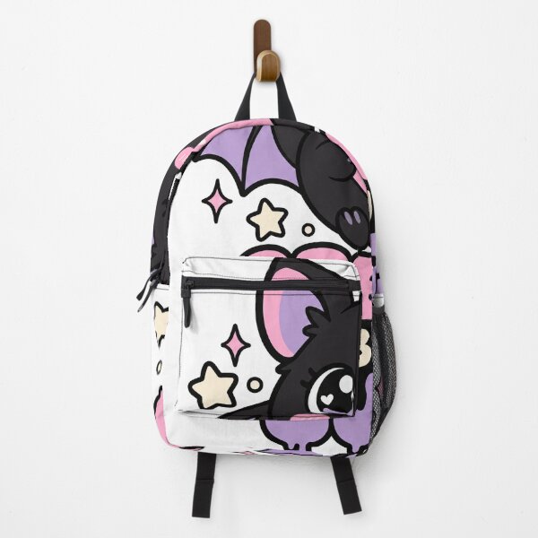 Item preview, Kawaii Pastel Goth Bat Hugging a Heart designed and sold by Cozy Boo Club.