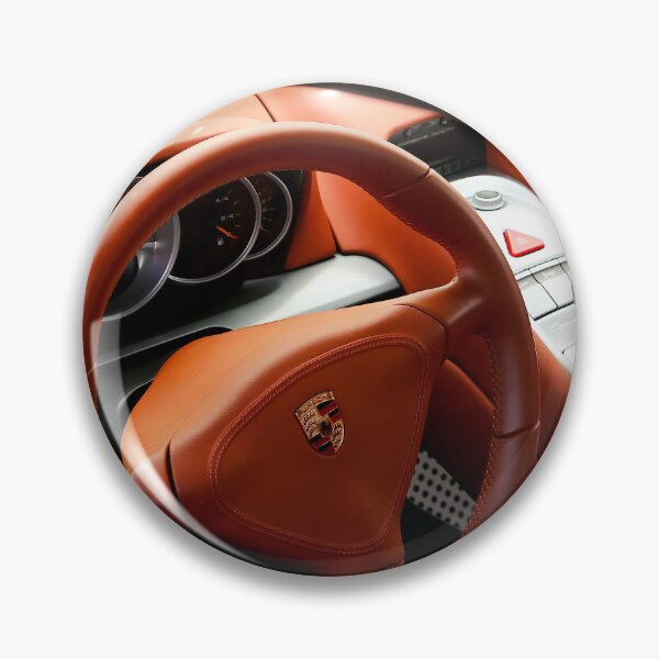 Item preview, Porsche Carrera GT Cognac Leather Interior Detail designed and sold by Peter Kraaibeek Art Gallery.
