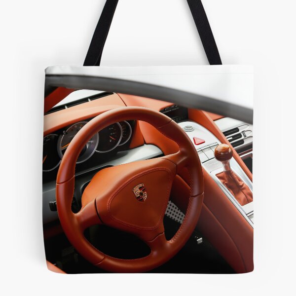 Item preview, Porsche Carrera GT Cognac Leather Interior Detail designed and sold by Peter Kraaibeek Art Gallery.
