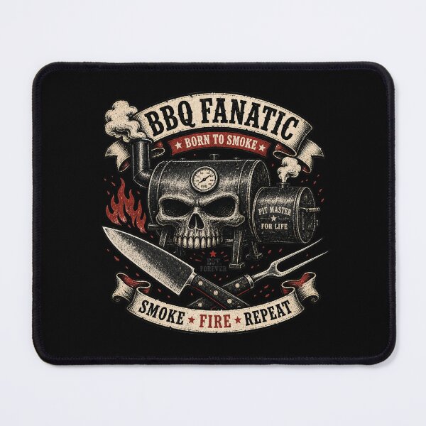 Item preview, BBQ Skull Low and Slow Slogan gift for Barbeque Brisket lovers, cooks & chefs designed and sold by LD ART.